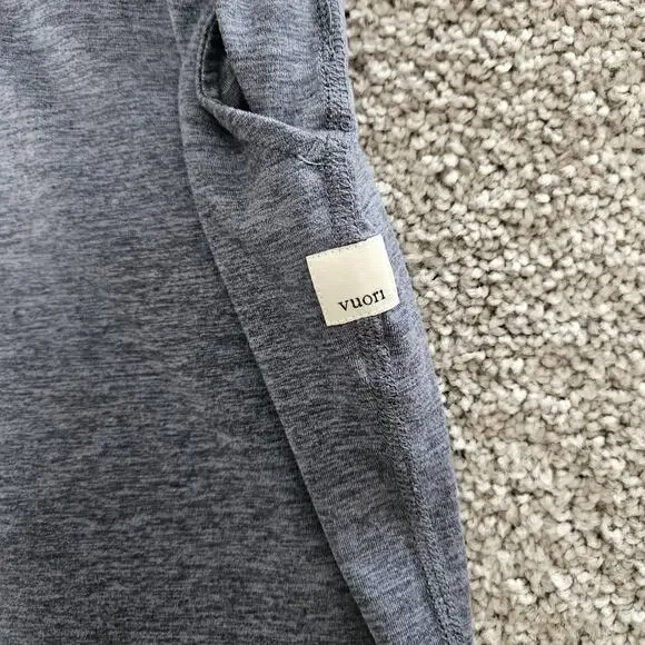 Vuori All Day Jumpsuit Women's Large Heather Gray Tapered Loungewear Active - Picture 6 of 14